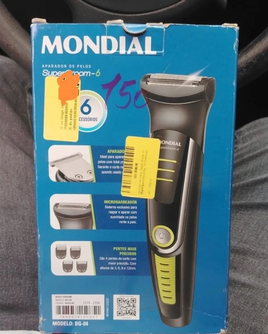 Máquina de barbear 