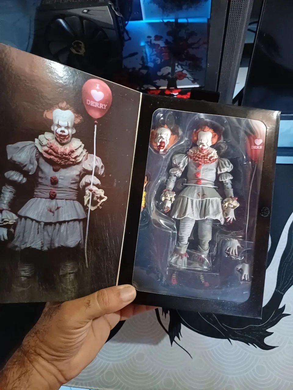 Neca it pennywise you'll float 2 versão sangue novo - Foto 3
