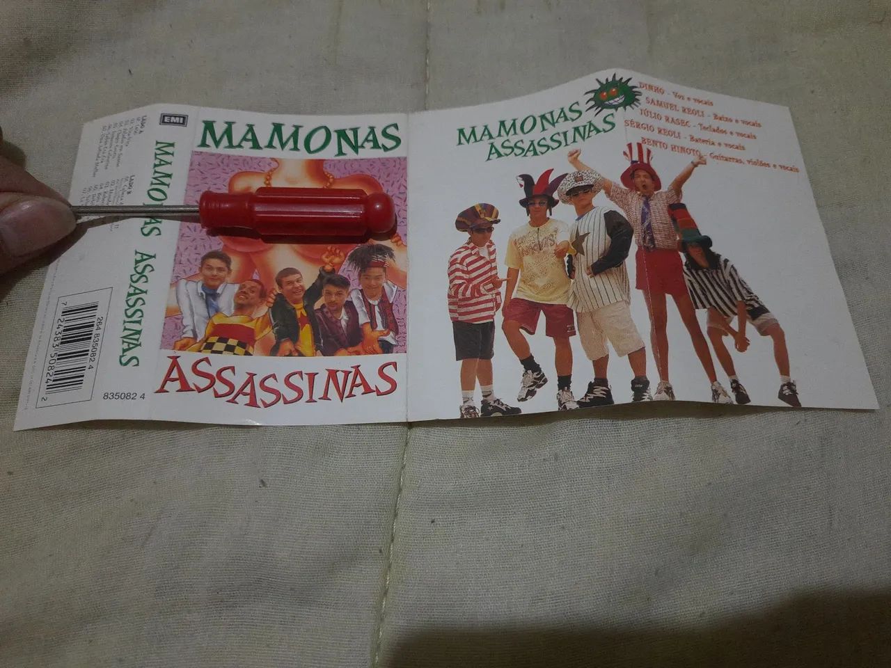 Fita cassete original do mamonas assassinas 1995 - Foto 3