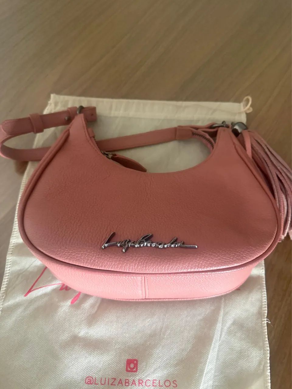 Bolsa Luiza Barcelos Rosa  - Foto 3