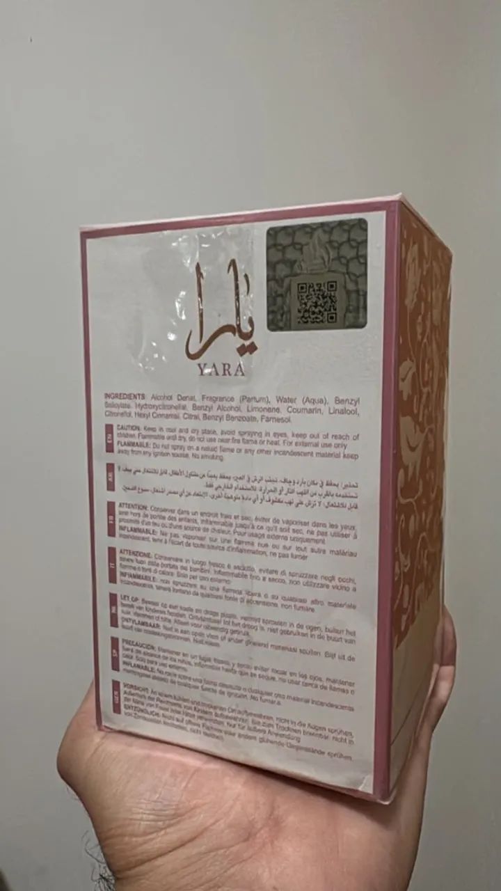 Perfume Árabe Yara Elixir Lattafa 100ml Original Lacrado - Foto 2