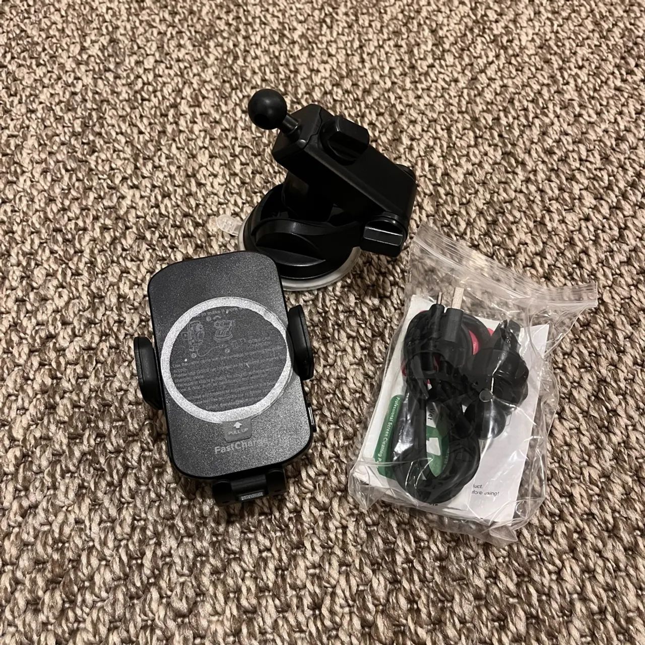 Suporte de telefone automático com carregador - Foto 2