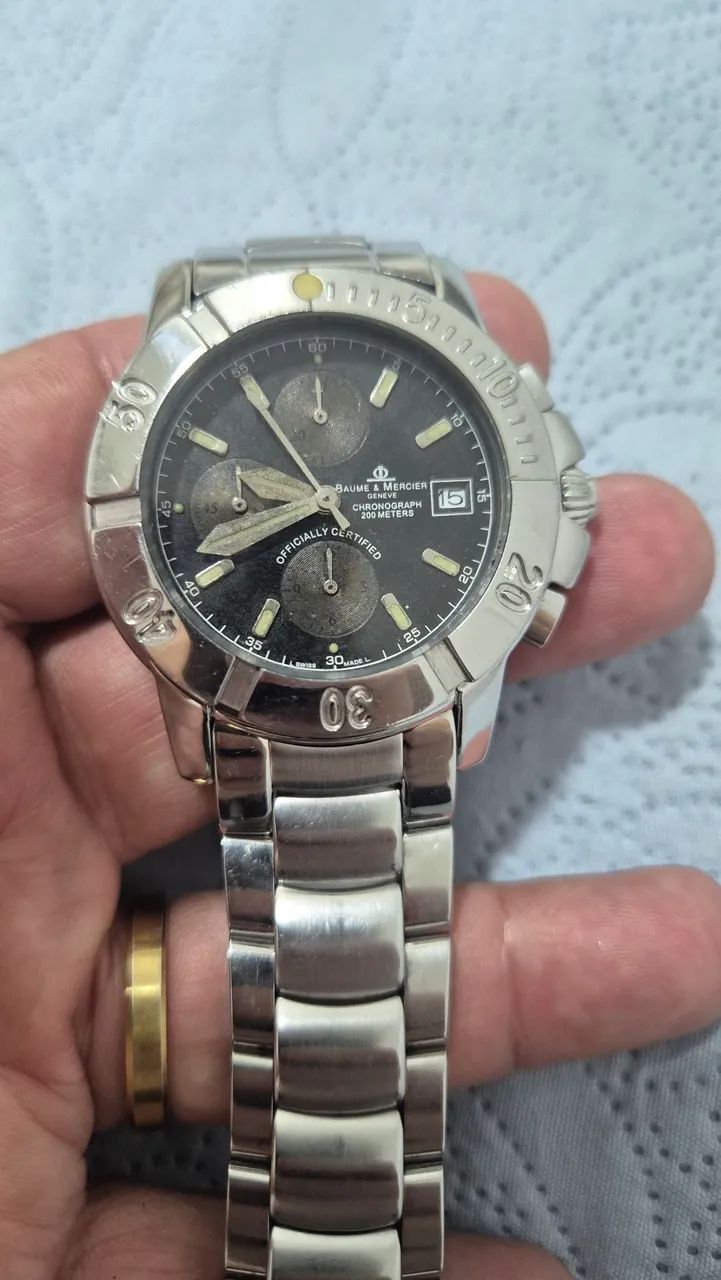 Relógio BAUME & MERCIER CRONÓGRAFO  -   TODO REVISADO - Foto 3
