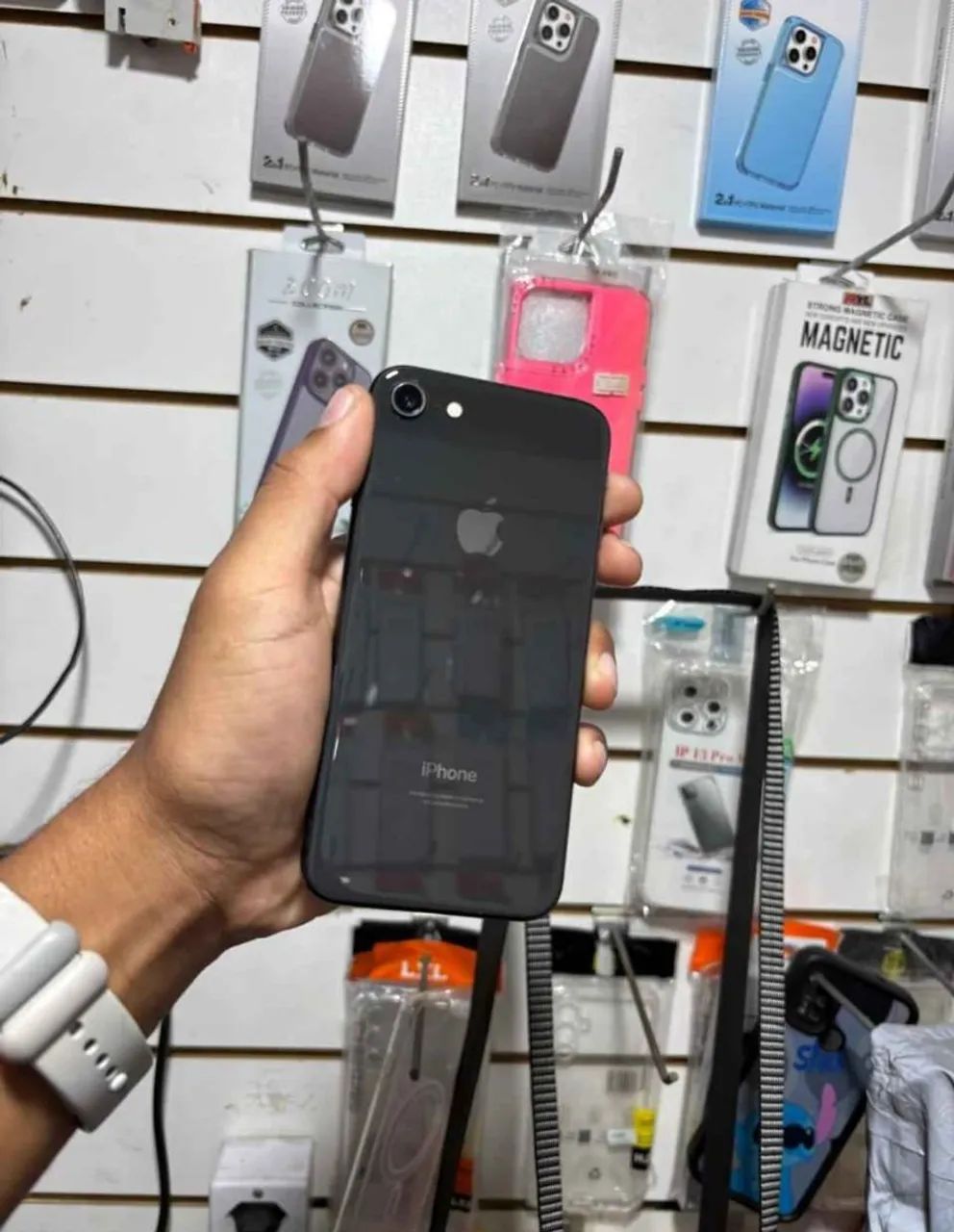 iPhone 8 Black 64GB NFC chip off touch ID 