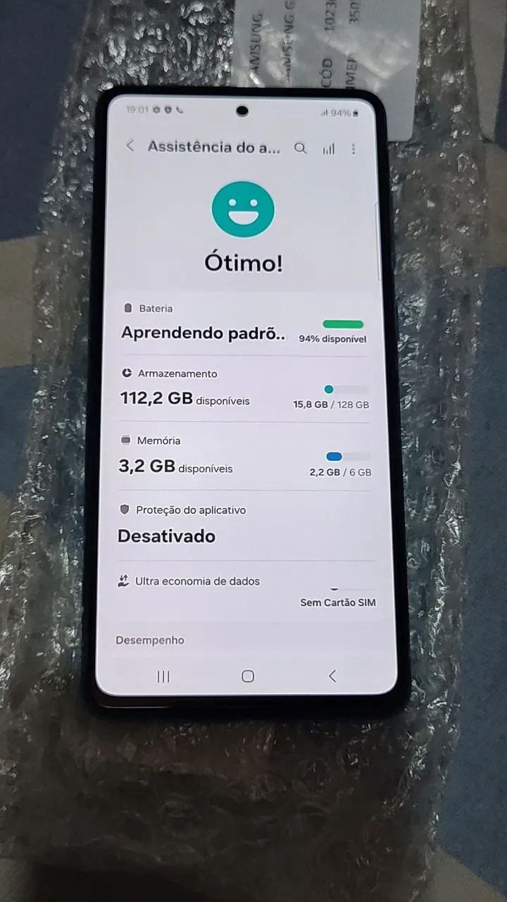 Samsung a72 128gb memória 6 ram , com NFC  - Foto 4
