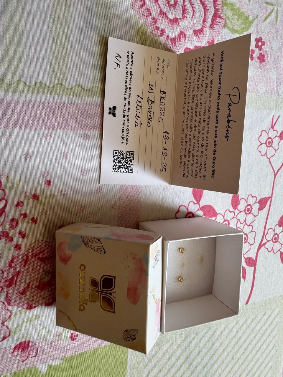 Venda de brinco para bebê ouro 18 k - Foto 2