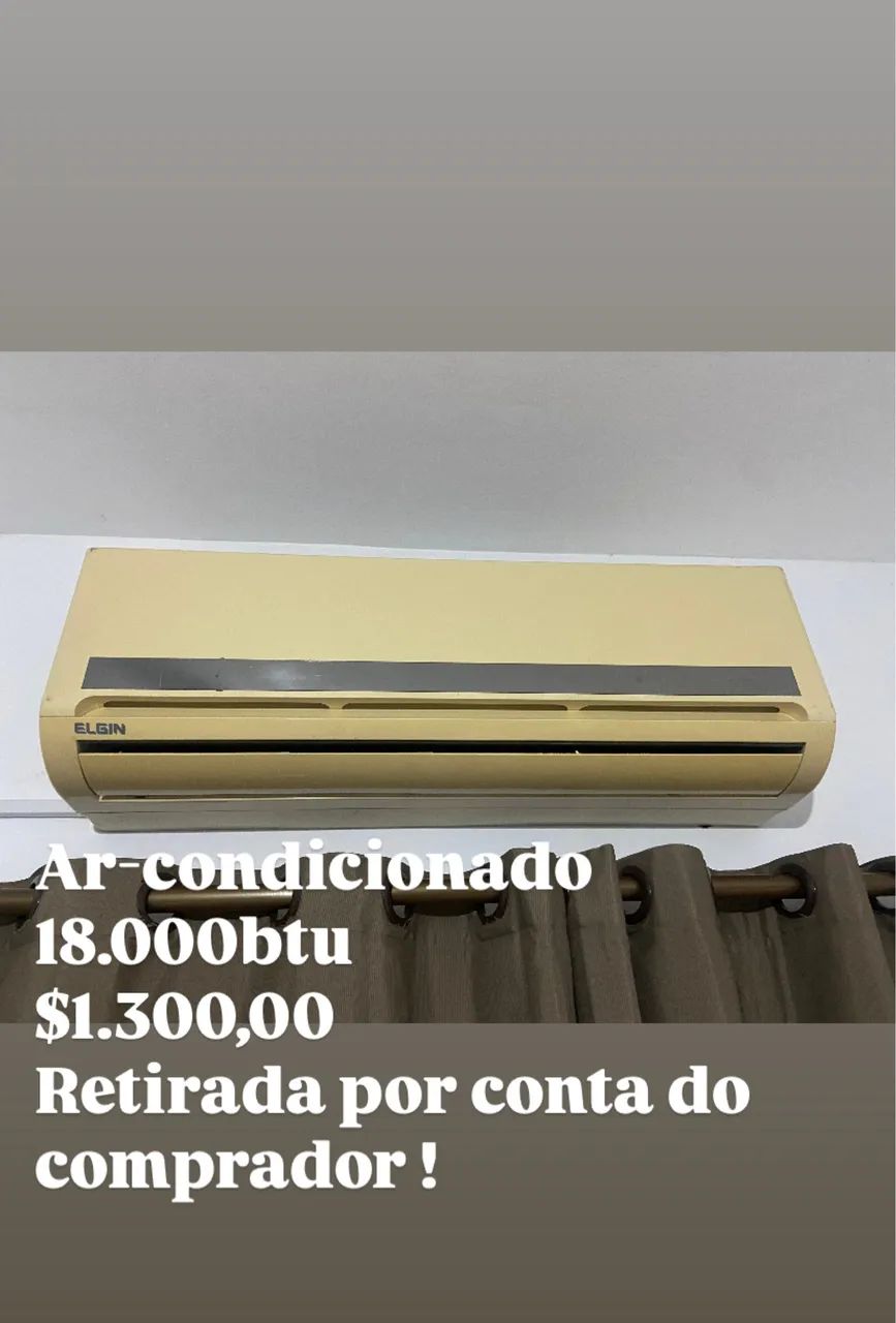 Ar-condicionado 18Mil Btus