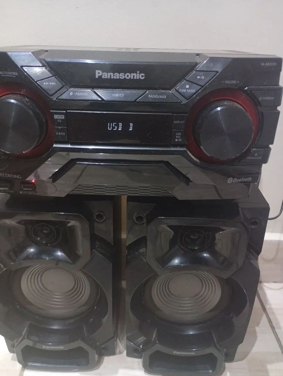 Mini sistem Panasonic akx 220/ 450wts rms - Foto 5