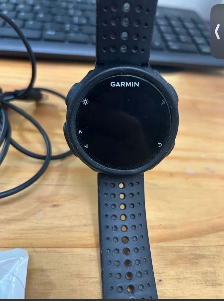 smartwatch garmin forerunner 235 preto - Foto 3