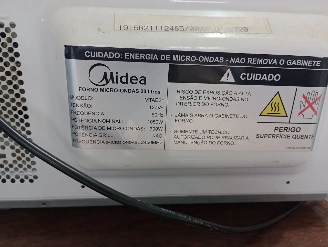 Microondas Midea 20 litros  - Foto 3