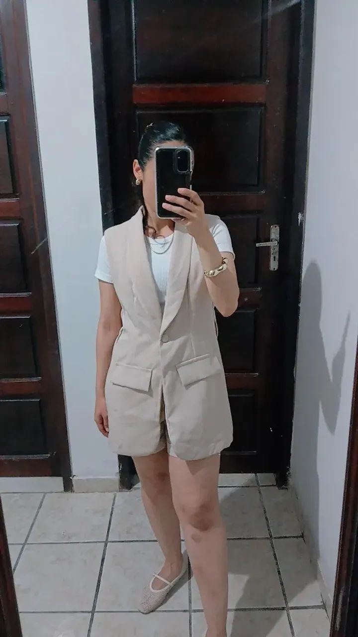 Blazer, duas peças.