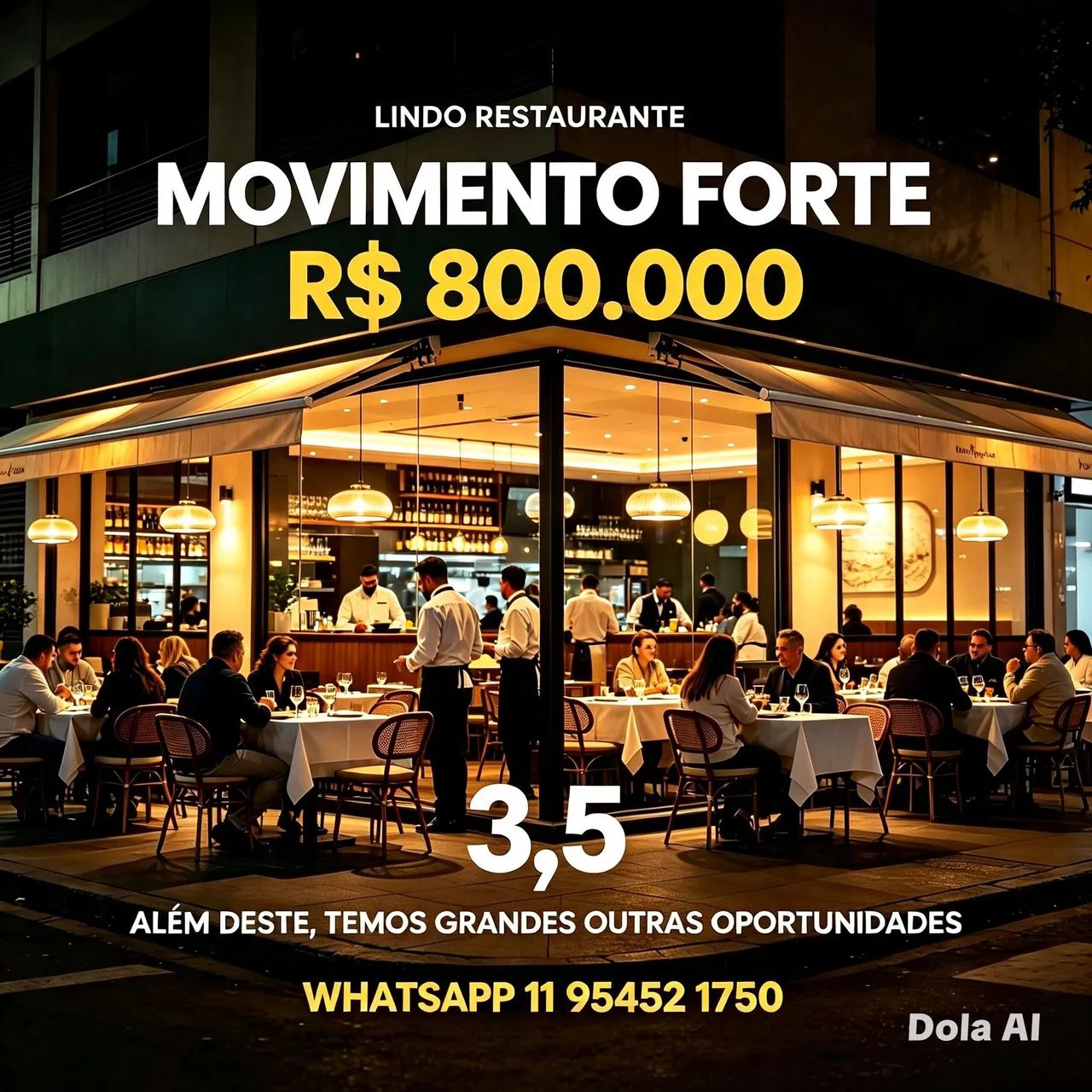 Lanchonete luxo