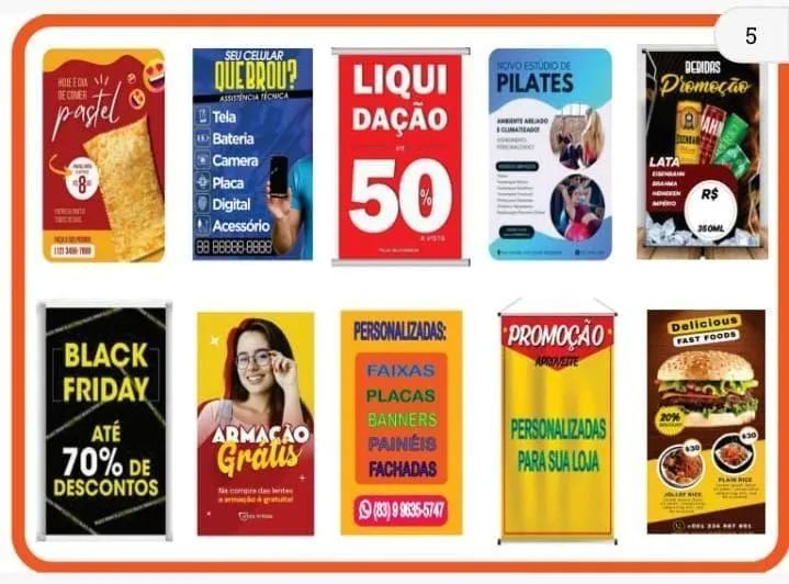 Fly banners e produtos promocionais  - Foto 2