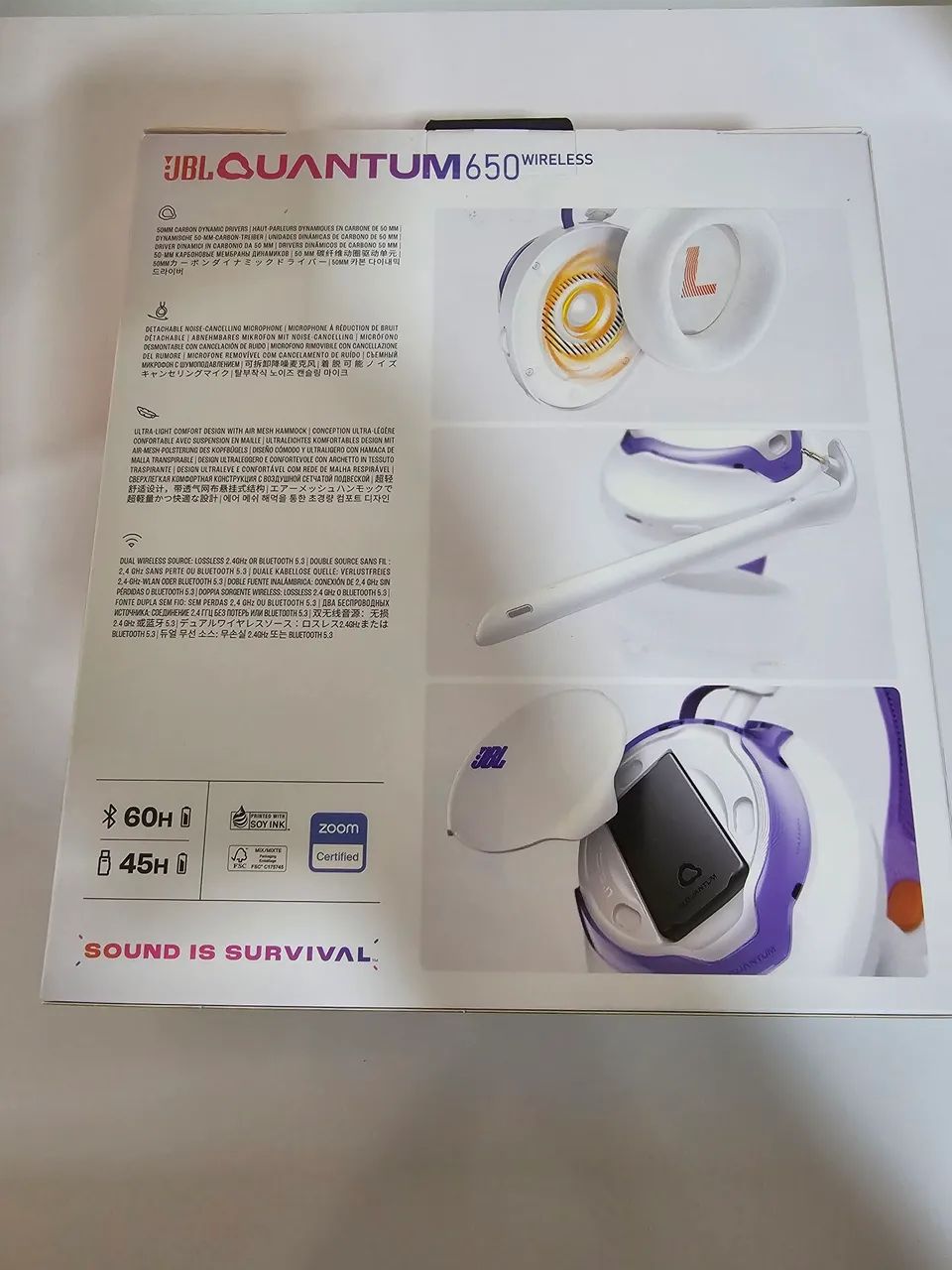 Jbl Quantum 650. Fone Wireless.  - Foto 5