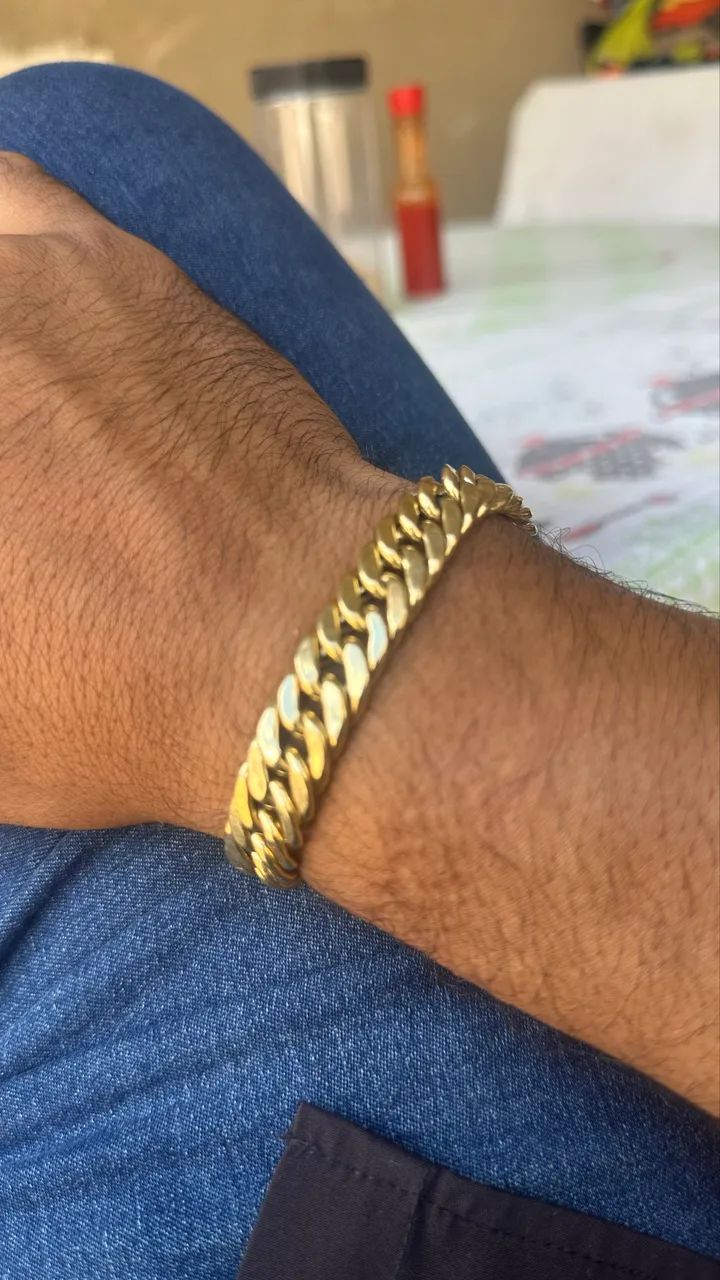 Pulseira ouro 18k 100% ouro ocada  - Foto 3