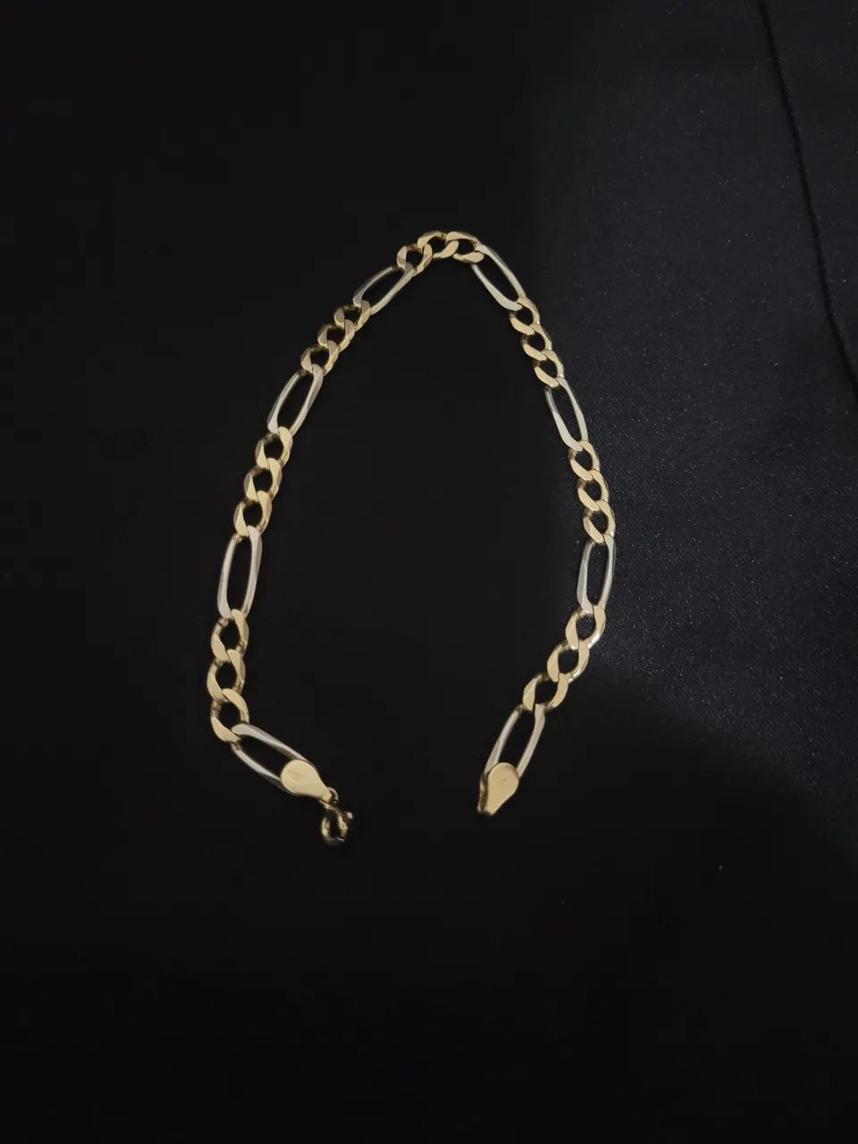 Ouro 18k pulseira 3x1 oportunidade 