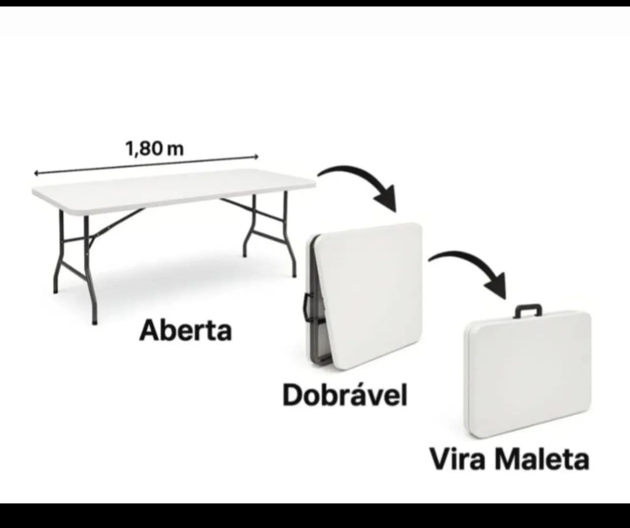 MESA DOBRÁVEL  - Foto 2