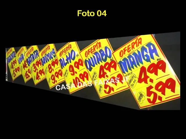 Cartaz de Oferta Amarelo - Foto 4
