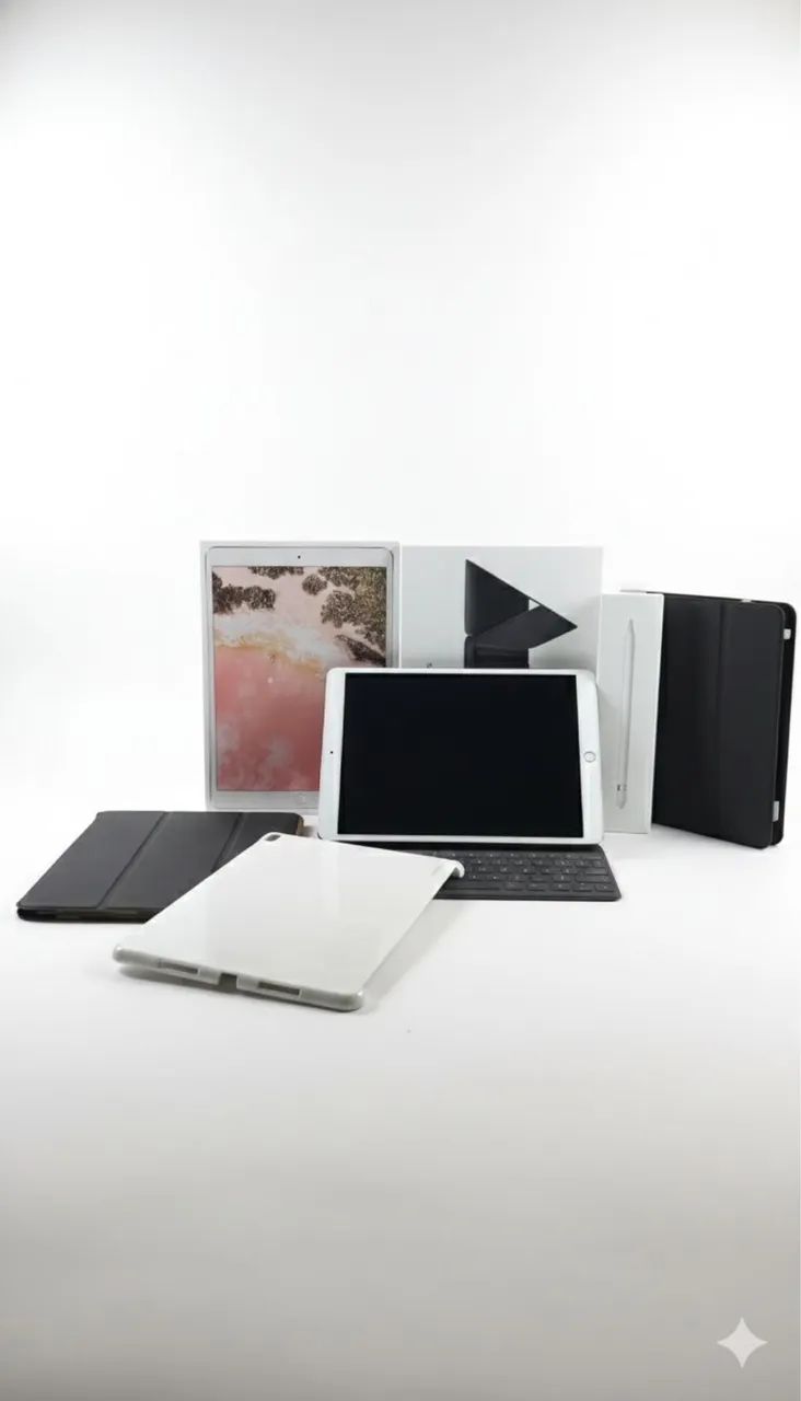 IPAD PRO (10,5 pol) ROSE 64GB + Celular  - Foto 4