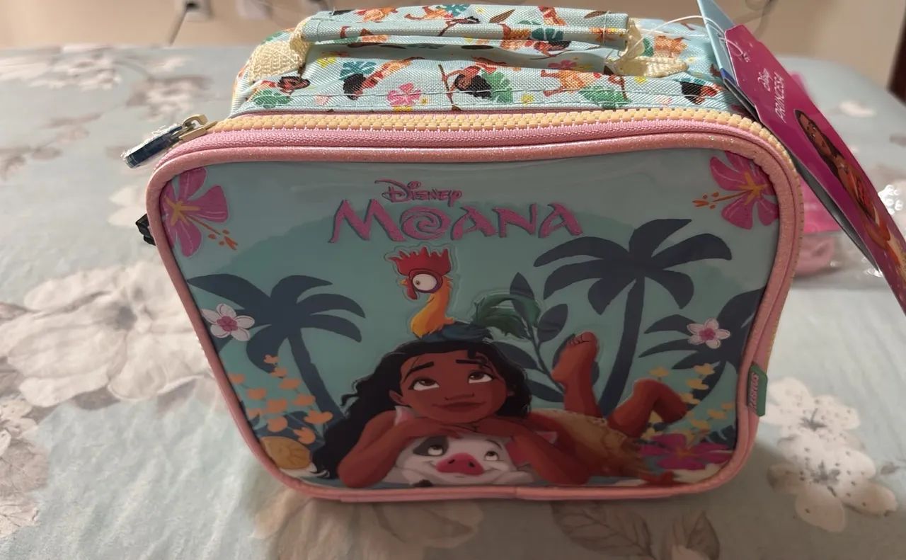 Kit mochila e estojo Moana - Foto 2