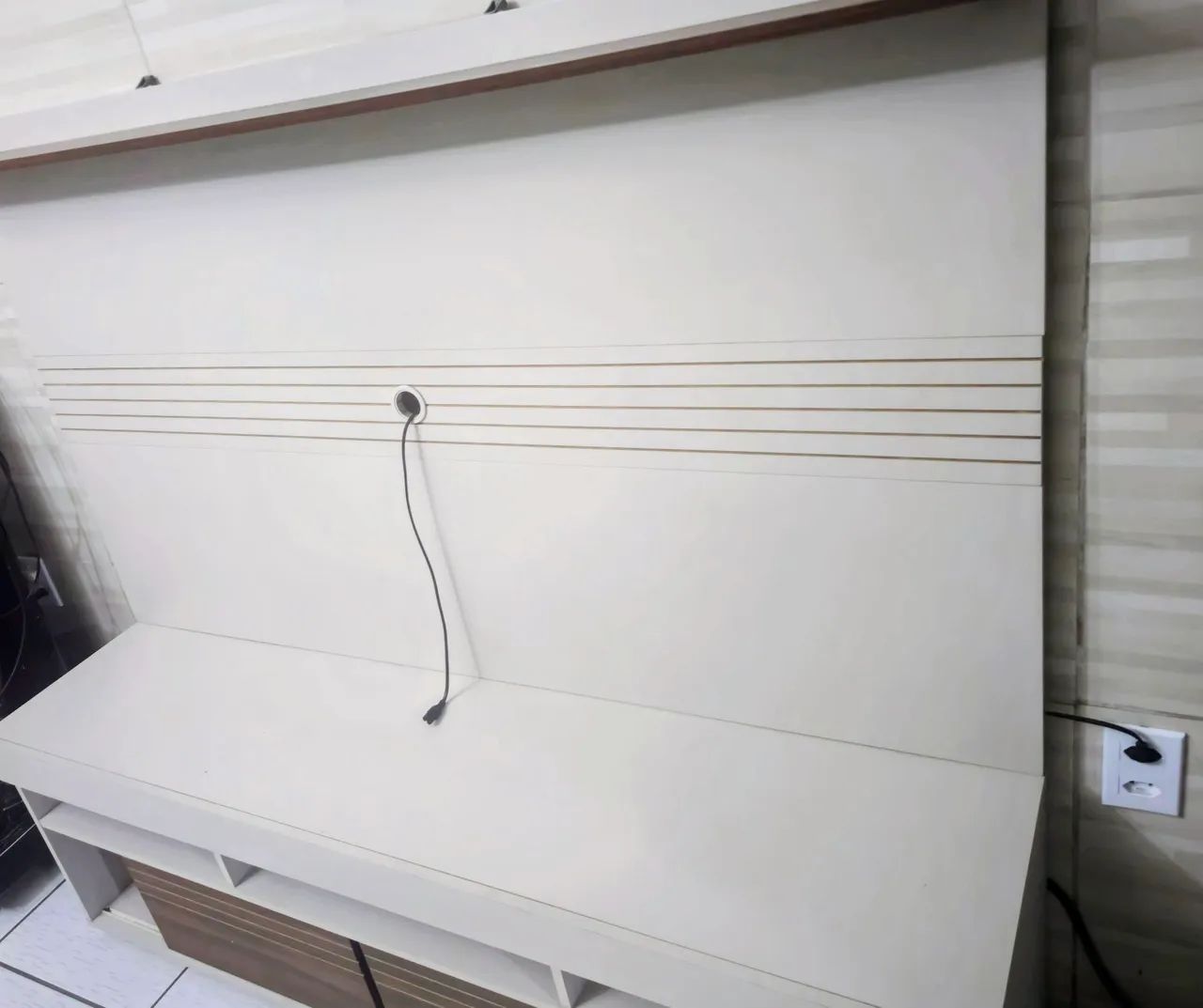 Rack com painel em otimo estado - Foto 4