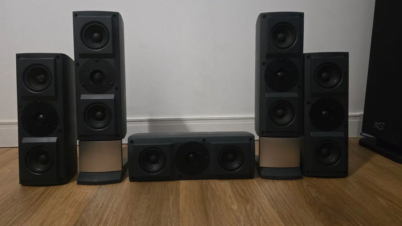 Caixas Japonesas Japonesas Nakamichi Soundspace 10 - Equipamentos
