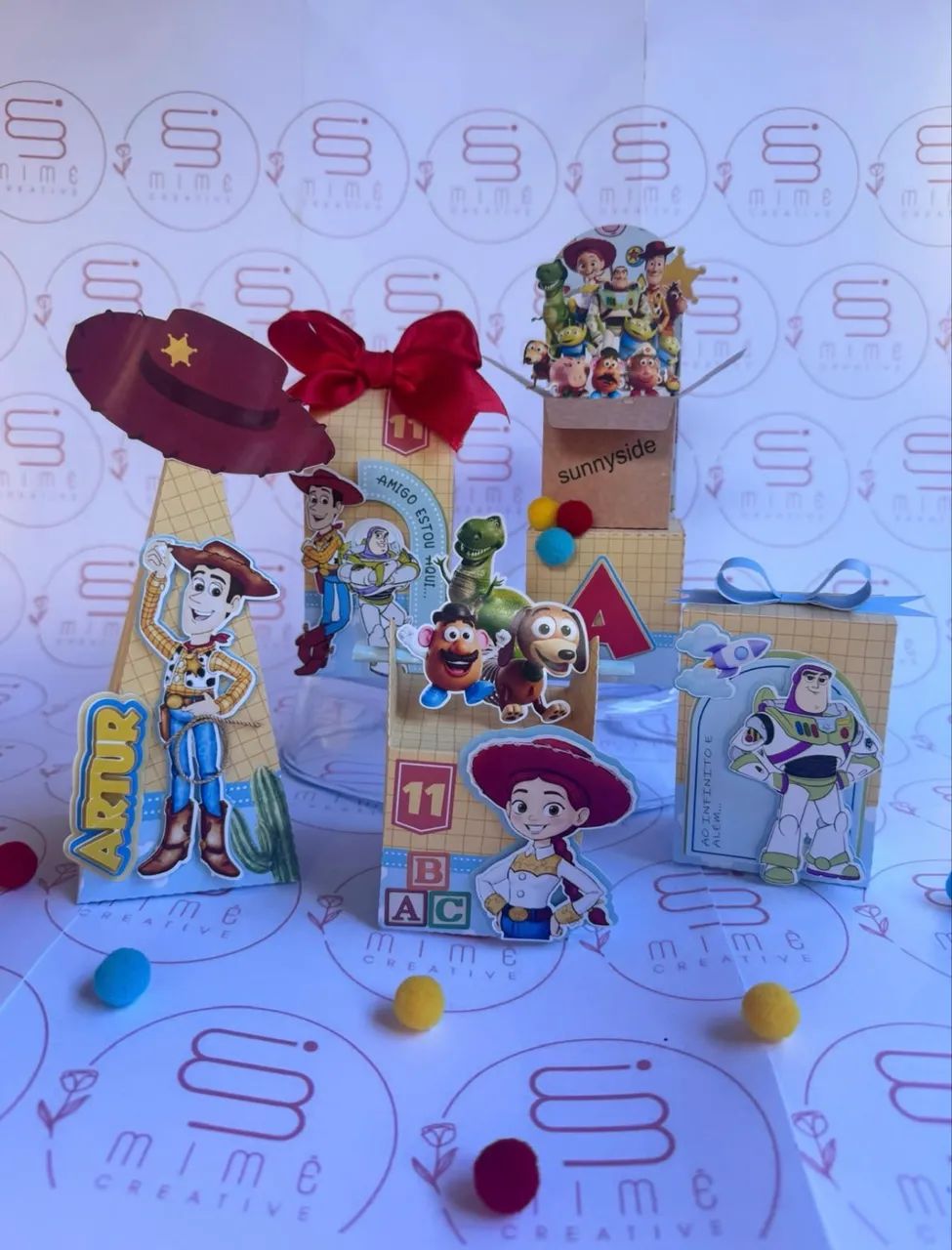 Kit lembranças e caixinhas personalizadas  - Foto 4