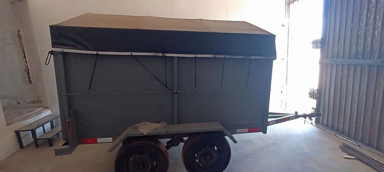 Reboque carretinha 2 eixo