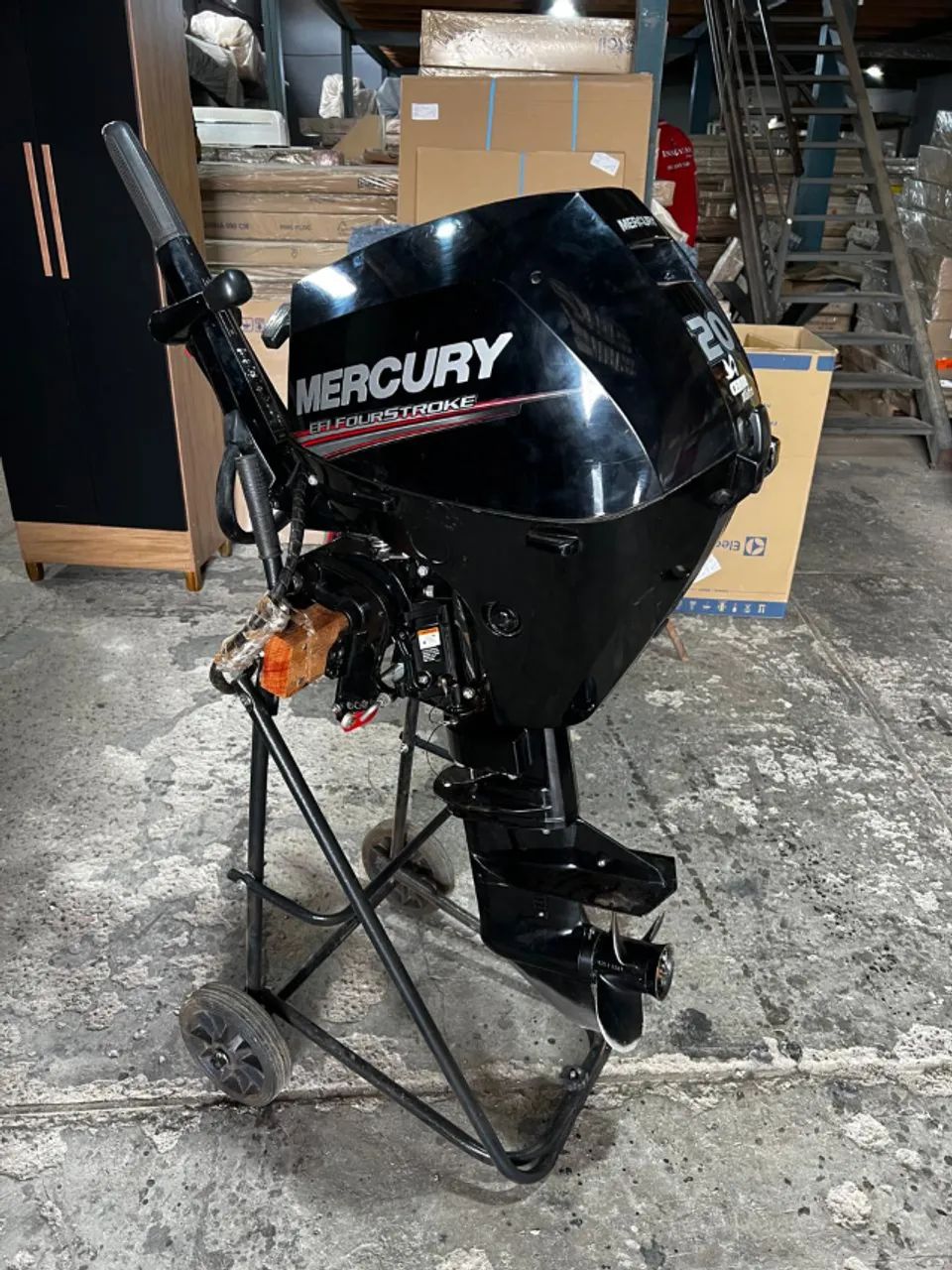 MOTOR DE POPA 20HP 4 TEMPOS MERCURY - Foto 2