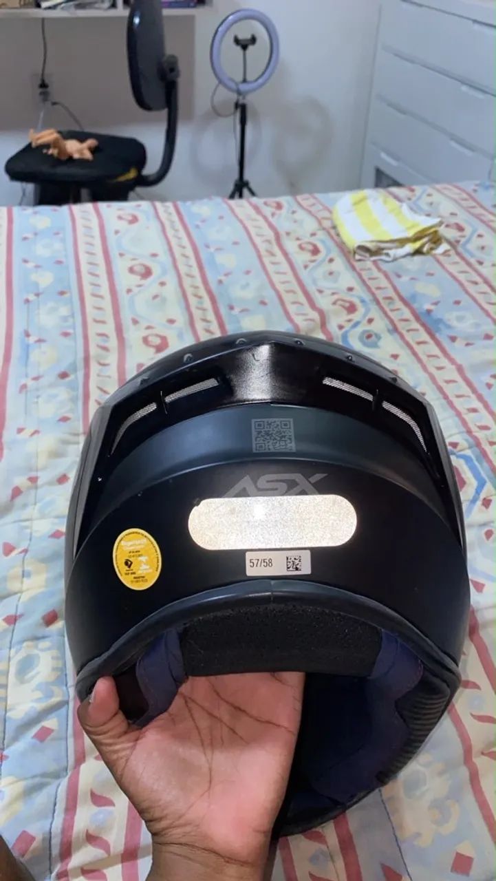Capacete asx  - Foto 3