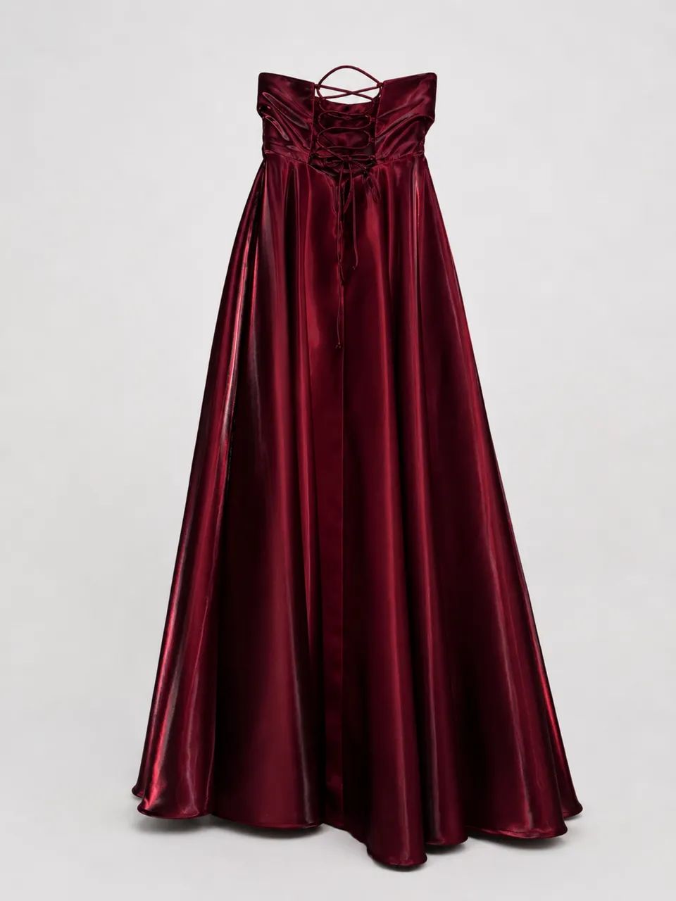 Vestido de Festa Longo Vinho - Foto 2
