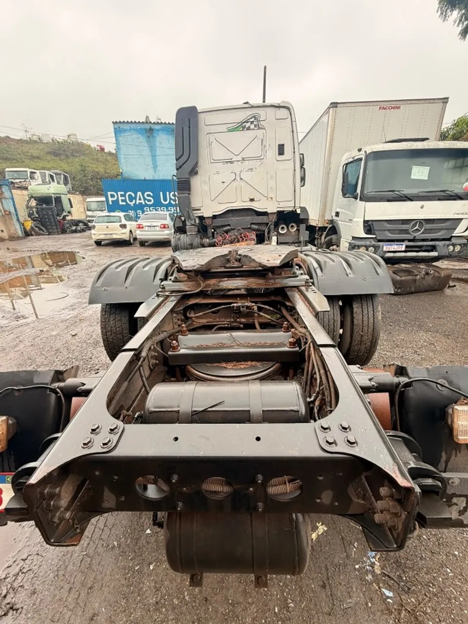 Carcaça Traseira Caixa Câmbio Zf S5420 Mb 710 Accelo 1016 - Peças