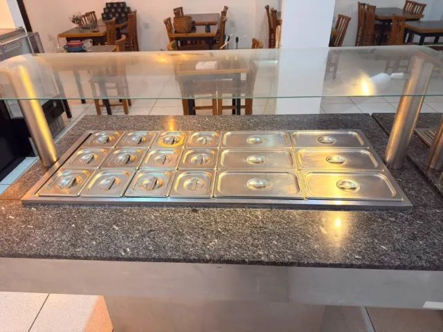 Buffet Self-Service Quente + Frio Completo 38 Cubas - Foto 4