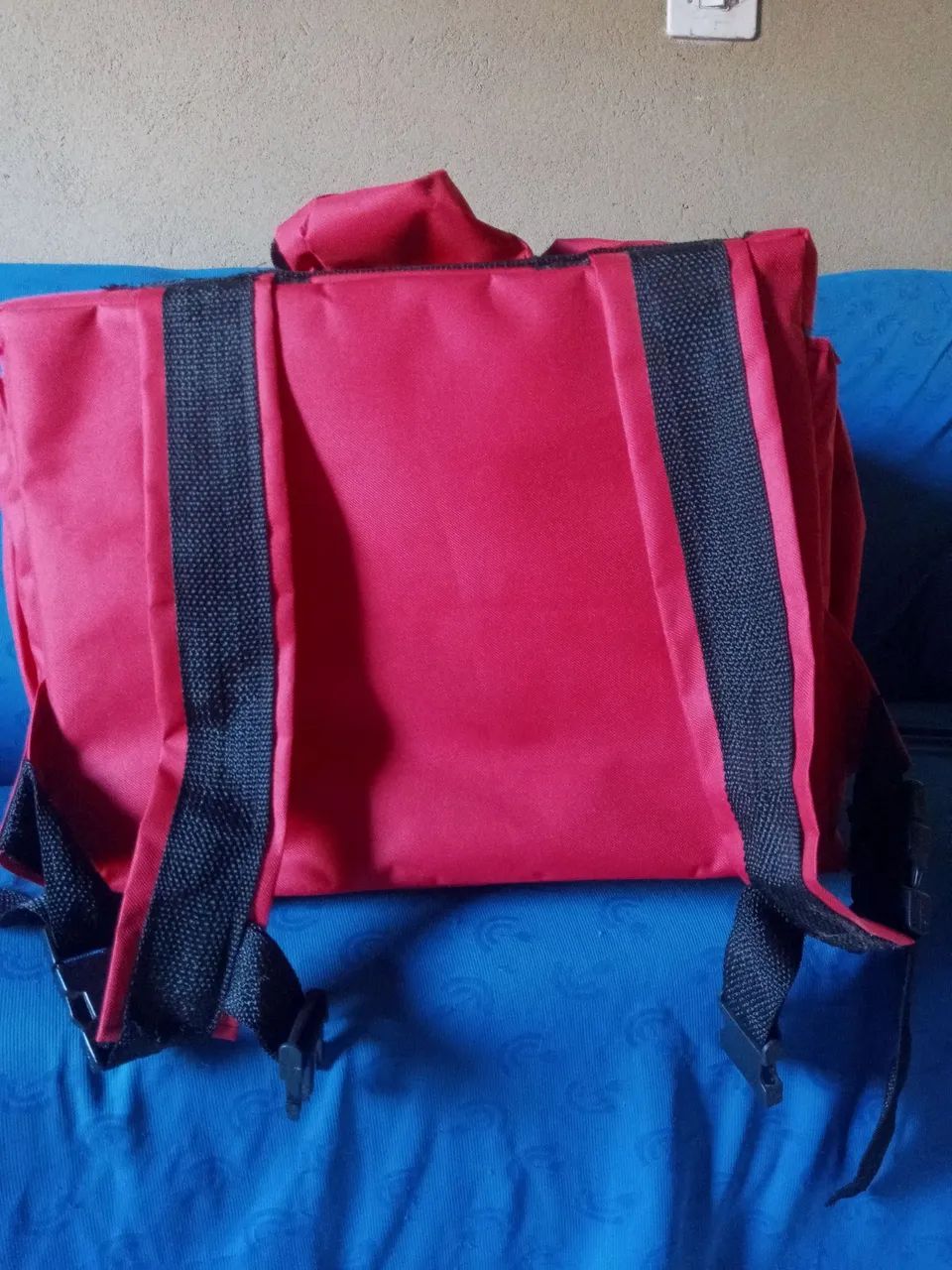 Bag 45L Mochila para Motoboy Vermelha - Foto 3
