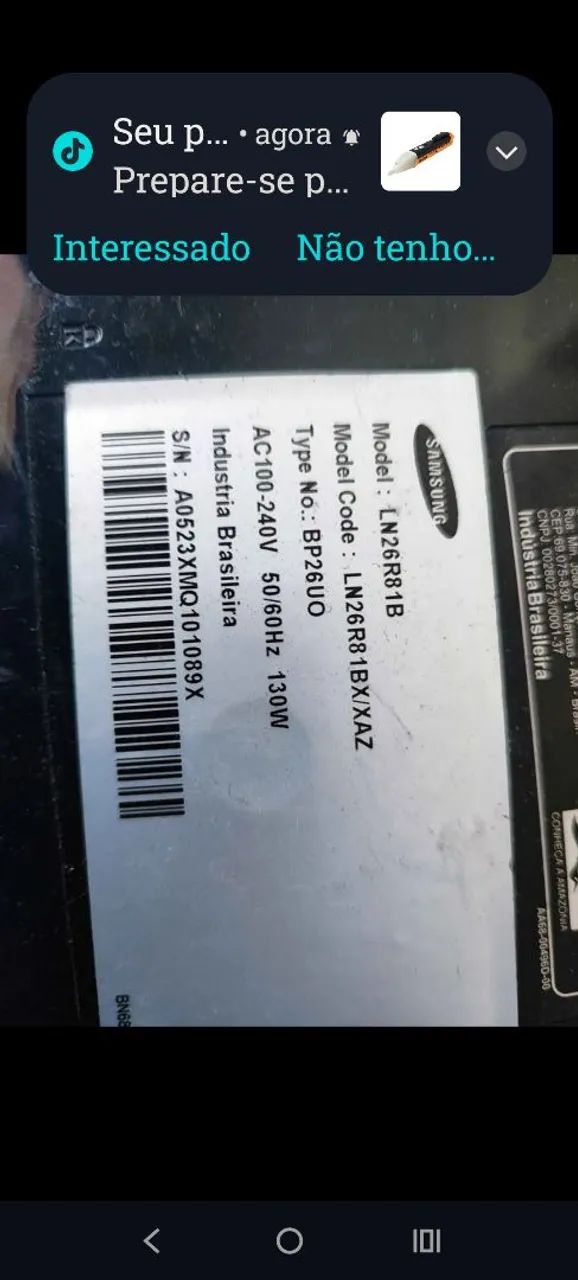Tv monitor Samsung 26 - Foto 3