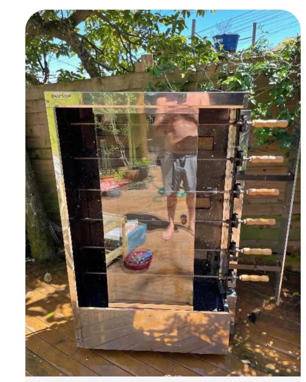 Vendo maquina de assar frango 