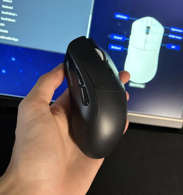Mouse Gamer sem fio - SMAILWOLF RS7 - Foto 4