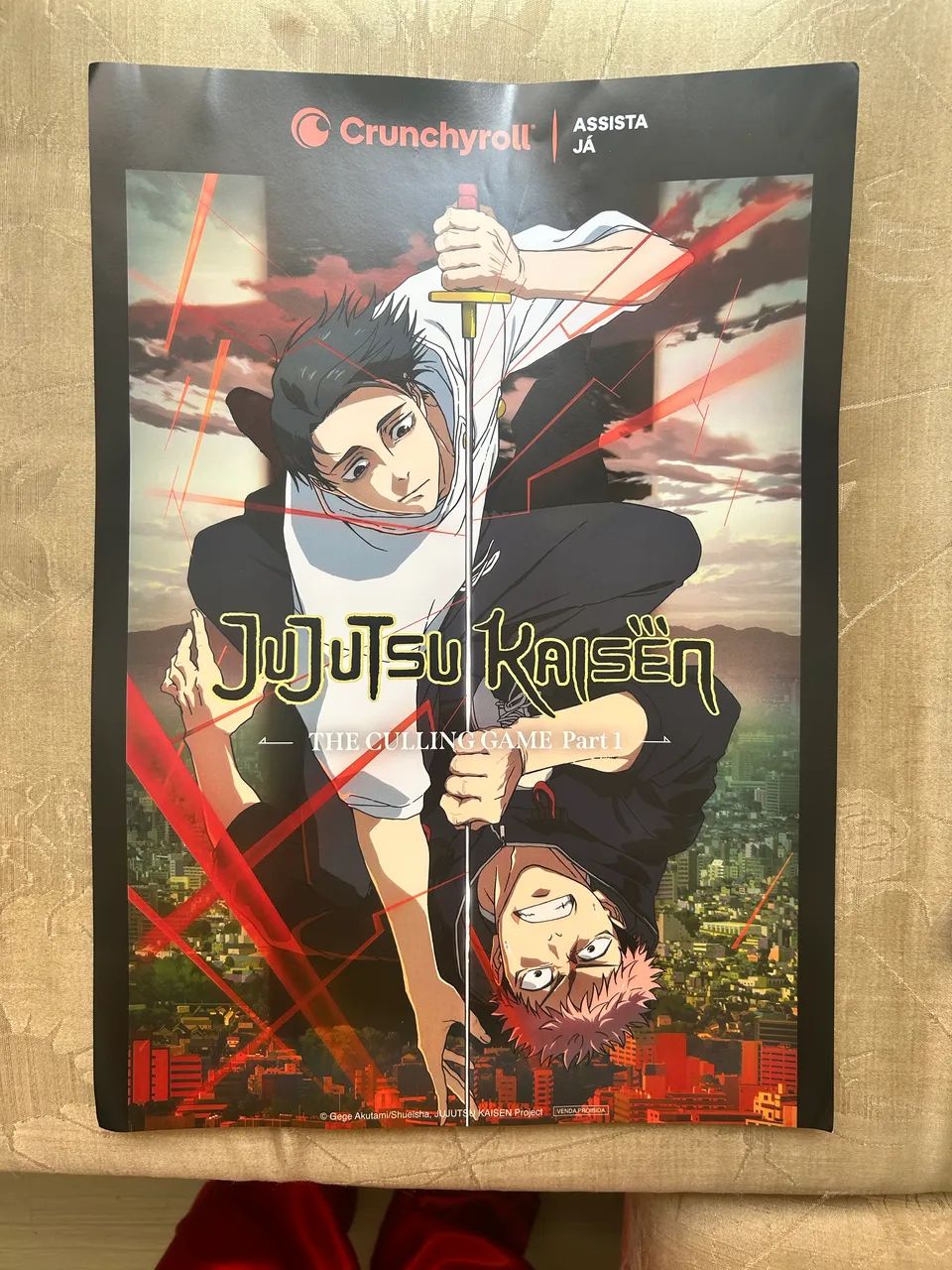 Pôster Jujutsu Kaisen