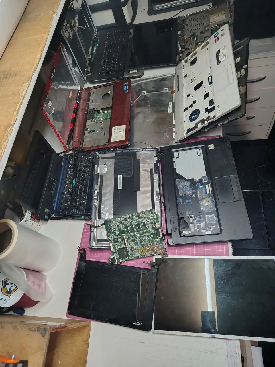 Lote com 20 sucatas de Notebook - Foto 3