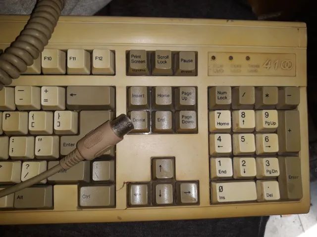 teclado pc antigo - Foto 3