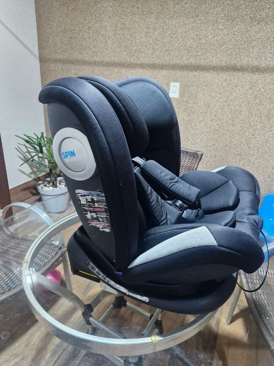 Cadeira para auto Burigoto spin 360° - Foto 4