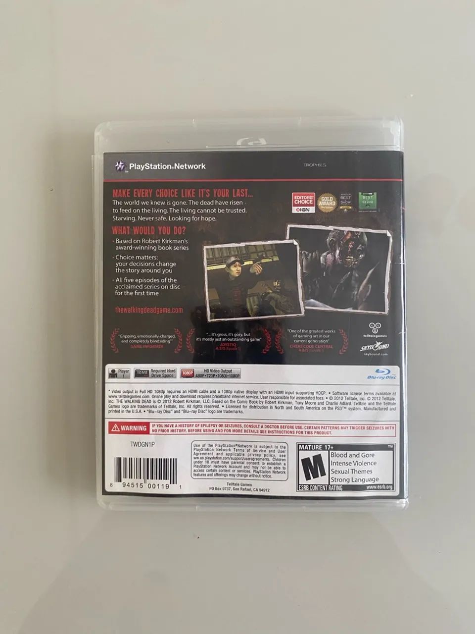 The Walking Dead PS3 - Foto 3