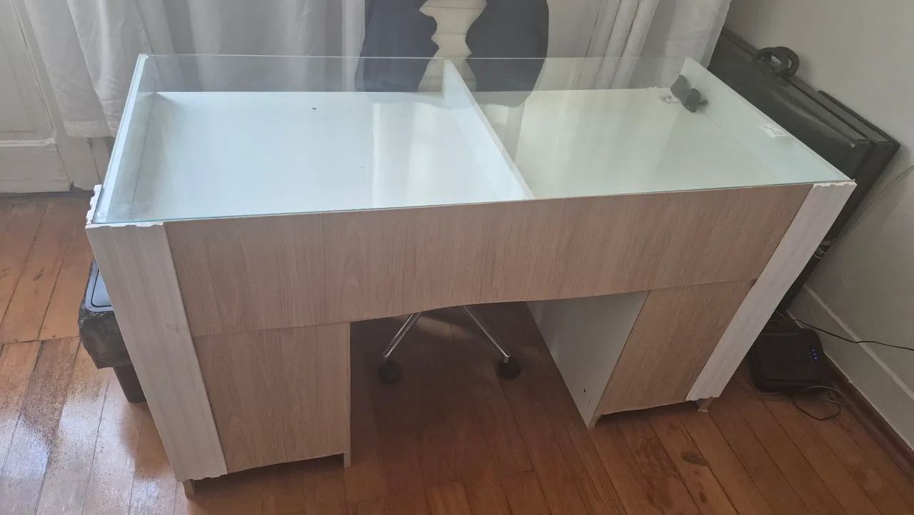Vendo mesa com vidro  - Foto 2