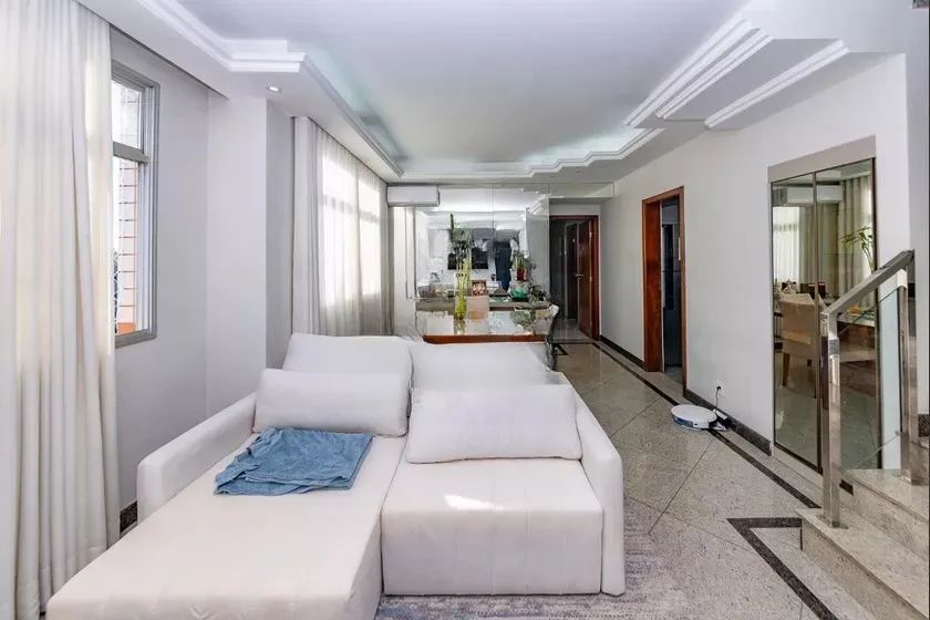 Apartamento à Venda - Coração Eucarístico, 5 Quartos, 282 m2 - Foto 2