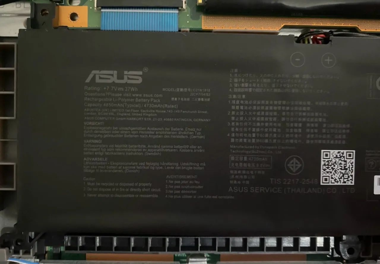 Bateria notebook asus original  - Foto 2