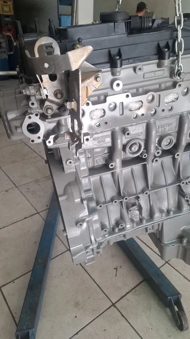 Motor Mercedez OM 651 Retificado 12x  - Foto 4