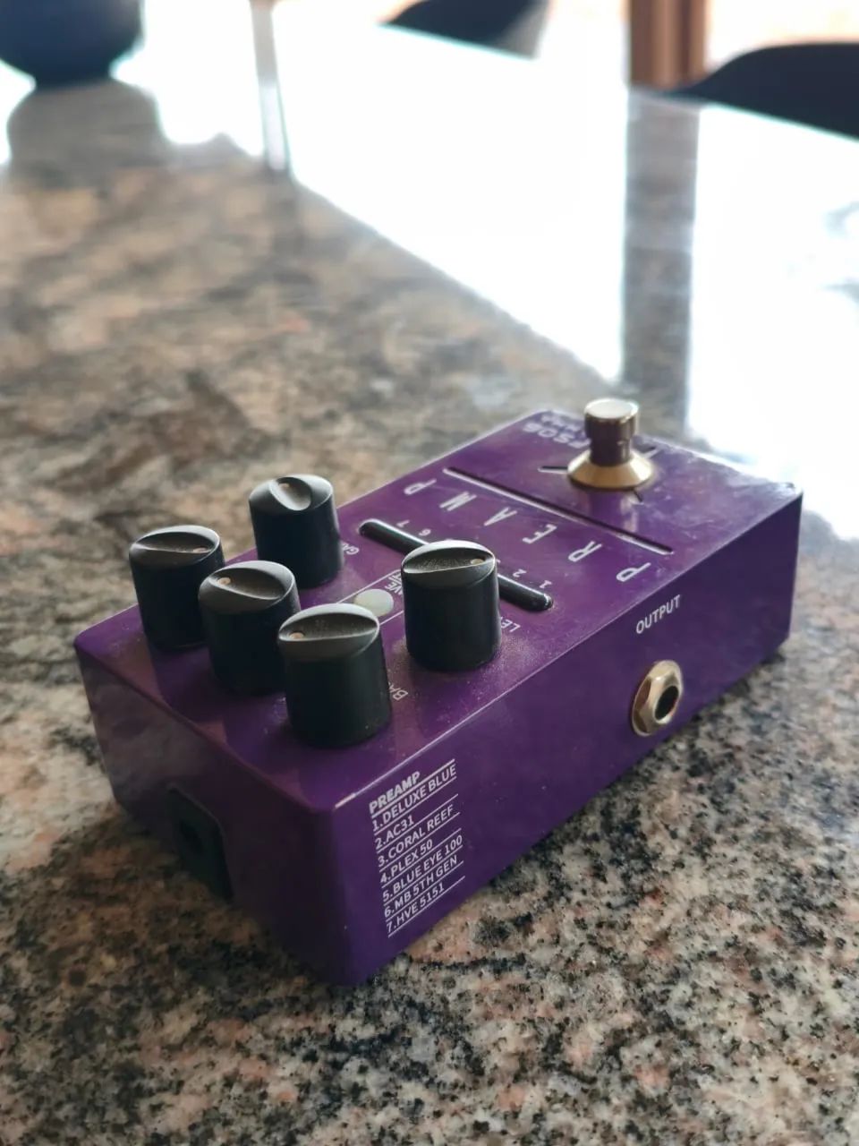 Pedais para guitarra