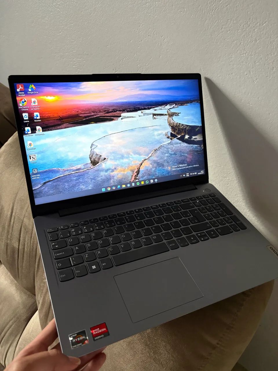 Notebook Lenovo IdeaPad 3 - 238GB + 8GB RAM - Notebooks - Real