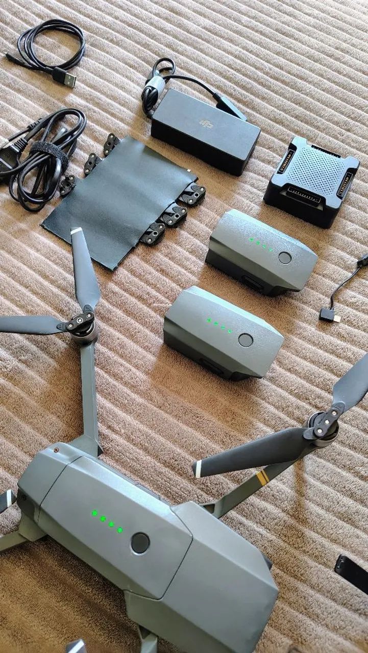 Drone DJI Mavic Pro com diversos acessórios  - Foto 3