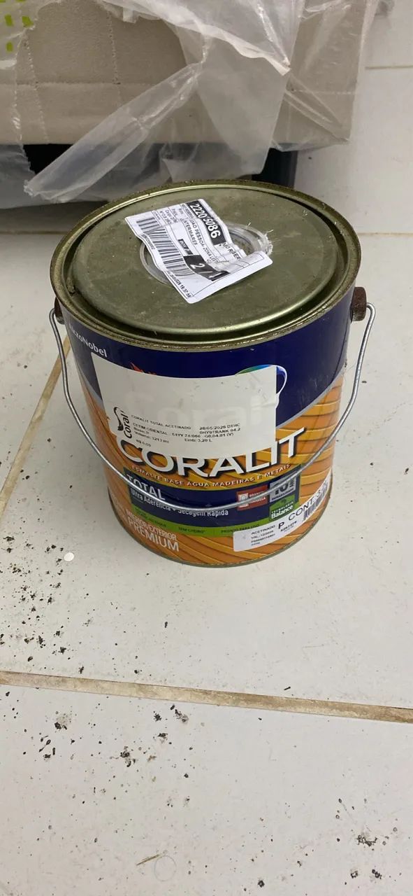 Tinta esmalte sintético base água 3,6l